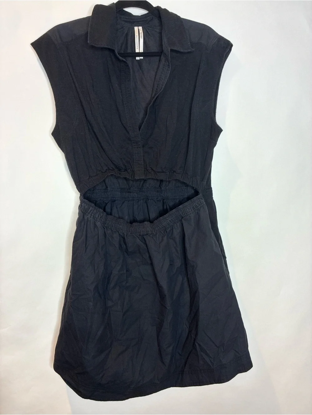 By Anthropologie | short sleeve cut out mini dress - Picture 2 of 6